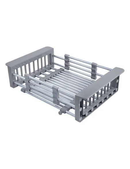 Мийка прямокутна для кухні Kroner KRP Gebürstet - 7843ZHM з нержавіючої сталі 3.0/1.0 мм, з двома чашами