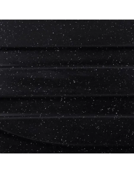 Мойка для кухни овальная Kroner KRP Komposit SCH - 7750, каменная, черная