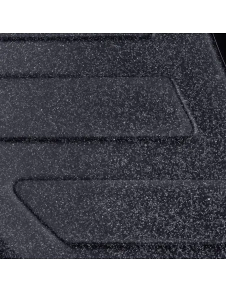 Мийка для кухні овальна Kroner KRP Komposit SCH-6250, кам`яна, чорна