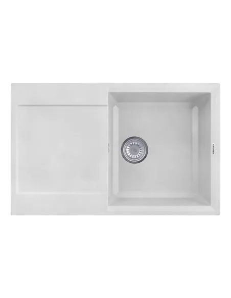 Мойка для кухни прямоугольная Kroner KRP Komposit GRA - 7850, каменная, серая