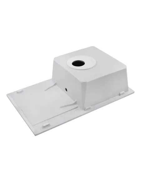 Мойка для кухни прямоугольная Kroner KRP Komposit GRA - 7850, каменная, серая