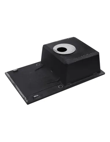 Мойка для кухни прямоугольная Kroner KRP Komposit GRB - 7850, каменная, черная