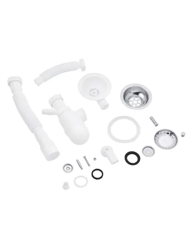 Мийка для кухні прямокутна Kroner KRP Komposit GRB-7850, кам`яна, чорна