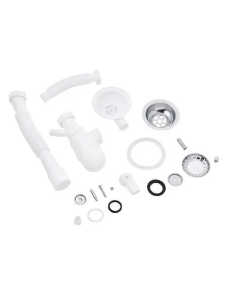 Мийка для кухні прямокутна Kroner KRP Komposit GRB-6243, кам`яна, чорна