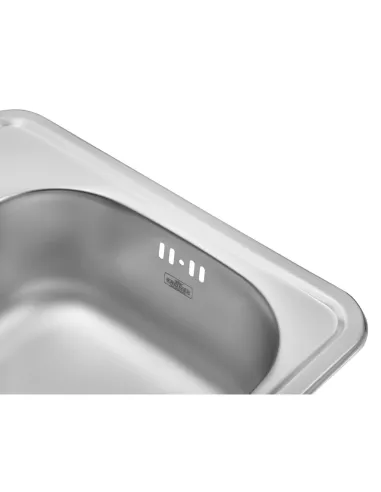 Мойка для кухни квадратная Kroner KRP Satin - 3838 из нержавеющей стали