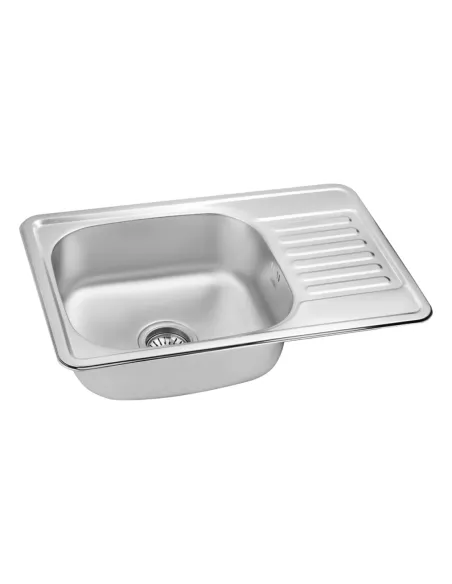 Мойка для кухни прямоугольная Kroner KRP Satin - 6642 из нержавеющей стали