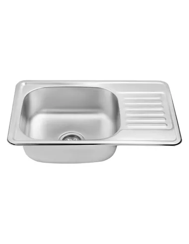 Мойка для кухни прямоугольная Kroner KRP Satin - 6642 из нержавеющей стали