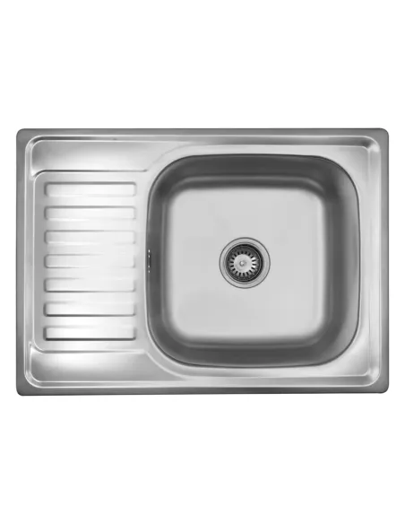 Мойка для кухни прямоугольная Kroner KRP Satin - 6950 из нержавеющей стали