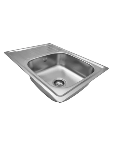 Мойка для кухни прямоугольная Kroner KRP Satin - 6950 из нержавеющей стали