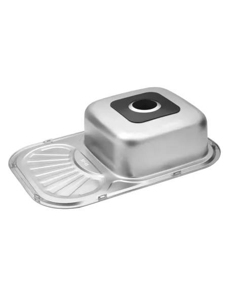 Мойка для кухни прямоугольная Kroner KRP Satin - 7549 из нержавеющей стали