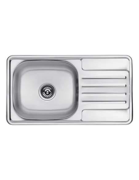 Мойка для кухни прямоугольная Kroner KRP Satin - 7642 из нержавеющей стали