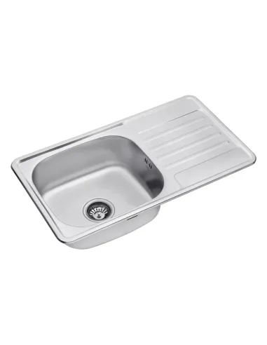 Мойка для кухни прямоугольная Kroner KRP Satin - 7642 из нержавеющей стали