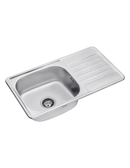 Мойка для кухни прямоугольная Kroner KRP Satin - 7642 из нержавеющей стали
