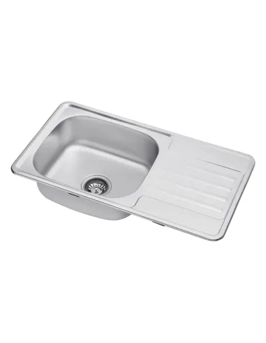Мойка для кухни прямоугольная Kroner KRP Satin - 7642 из нержавеющей стали