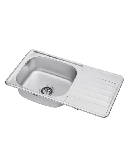 Мойка для кухни прямоугольная Kroner KRP Satin - 7642 из нержавеющей стали
