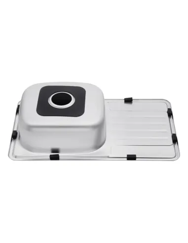 Мойка для кухни прямоугольная Kroner KRP Satin - 7642 из нержавеющей стали