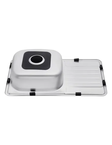 Мойка для кухни прямоугольная Kroner KRP Satin - 7642 из нержавеющей стали