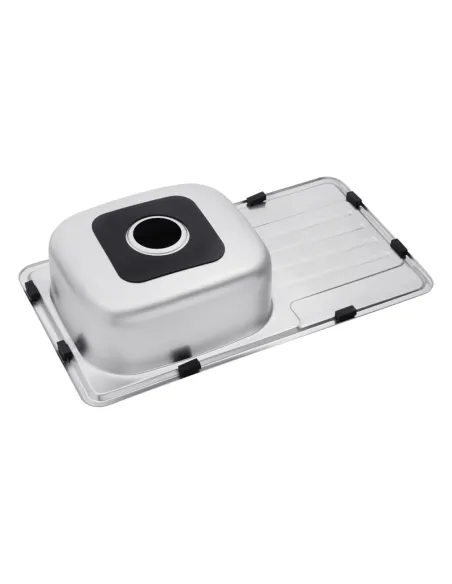 Мойка для кухни прямоугольная Kroner KRP Satin - 7642 из нержавеющей стали