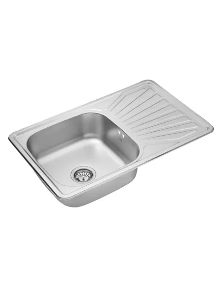 Мийка для кухні прямокутна Kroner KRP Satin - 7848 з нержавіючої сталі