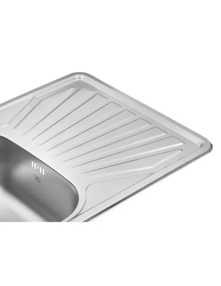 Мийка для кухні прямокутна Kroner KRP Satin - 7848 з нержавіючої сталі