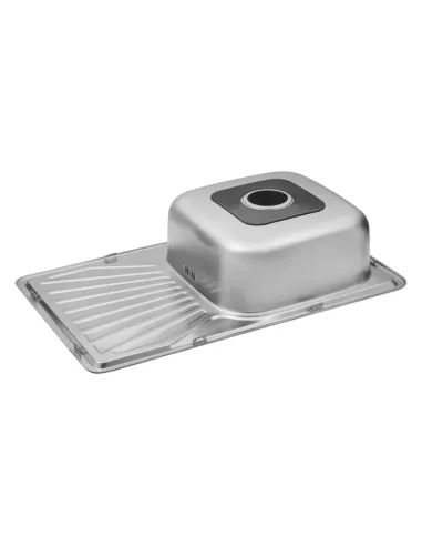 Мийка для кухні прямокутна Kroner KRP Satin - 7848 з нержавіючої сталі