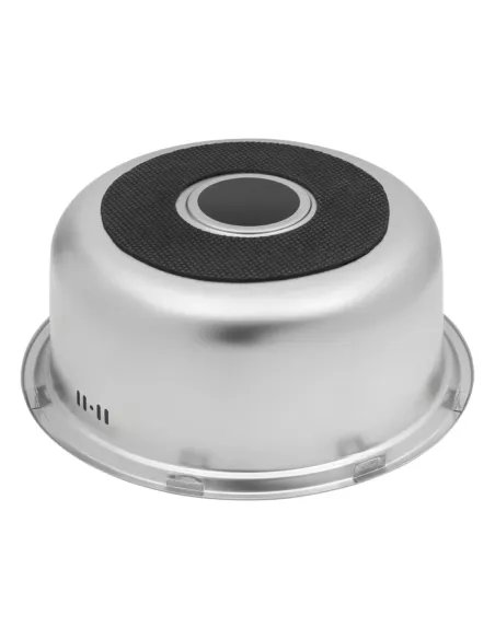 Мойка для кухни круглая Kroner KRP Satin - 430 из нержавеющей стали