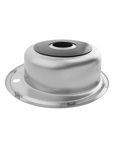 Мийка для кухні кругла Kroner KRP Satin - 490 з нержавіючої сталі 0.8 мм