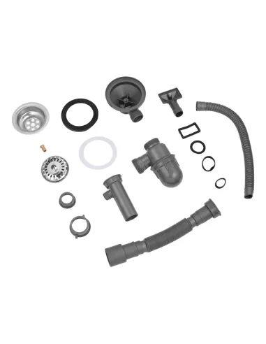 Мийка для кухні кругла Kroner KRP Satin-510 з нержавіючої сталі 0.8 мм