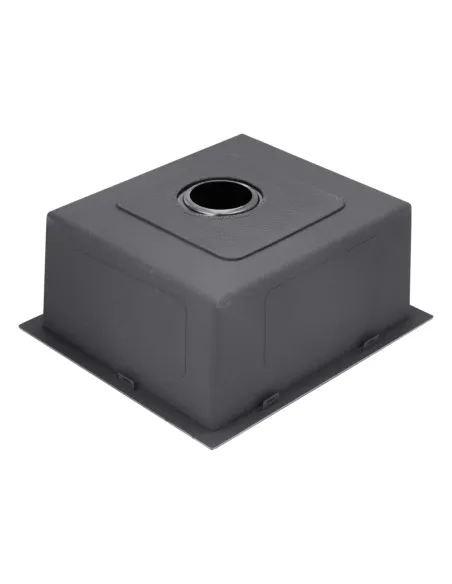 Мойка для кухни квадратная Kroner KRP Schwarze - 4545HM PVD из нержавеющей стали 3.0/1.0 мм Мойка для кухни квадратная Kroner KRP Schwarze - 4545HM PVD из нержавеющей стали 3.0/1.0 мм