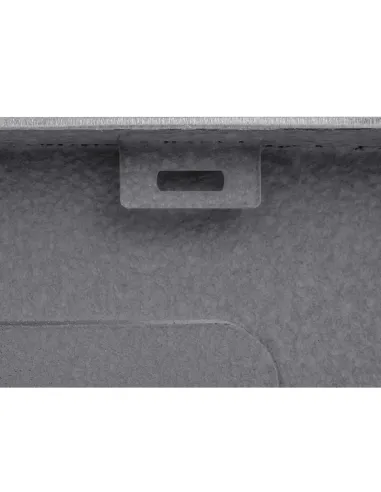 Мойка для кухни прямоугольная Kroner KRP Schwarze - 6050HM PVD из нержавеющей стали 3.0/1.0 мм