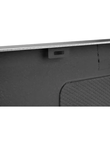 Мойка для кухни прямоугольная Kroner KRP Schwarze - 7843ZHM PVD из нержавеющей стали 3.0/1.0 мм, с двумя чашами