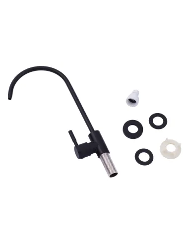 Многофункциональная кухонная мойка Kroner KRP Schwarze - SET7545NB PVD со встроенным смесителем