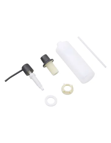 Багатофункціональна кухонна мийка Kroner KRP Schwarze - SET7545NB PVD з вбудованим змішувачем