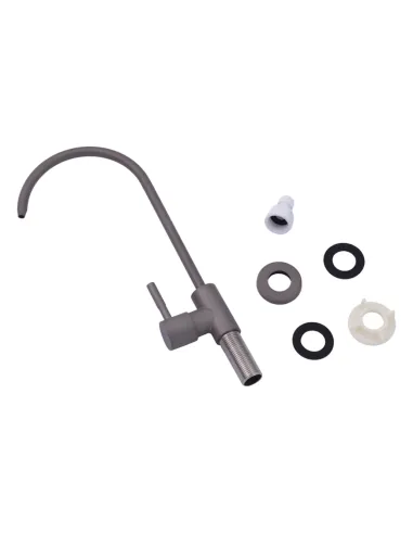 Багатофункціональна кухонна мийка Kroner KRP Schwarze - SET7545NG PVD із вбудованим змішувачем