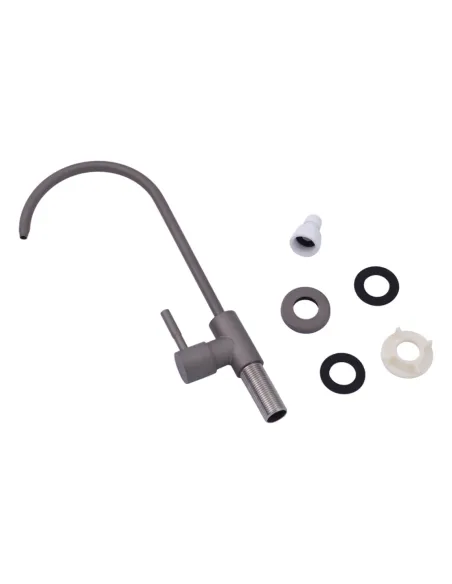 Багатофункціональна кухонна мийка Kroner KRP Schwarze - SET7545NG PVD із вбудованим змішувачем