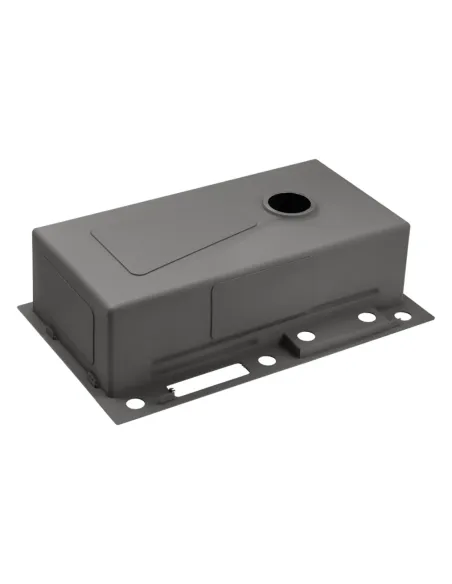 Многофункциональная кухонная мойка Kroner KRP Schwarze - SET7545NG PVD со встроенным смесителем