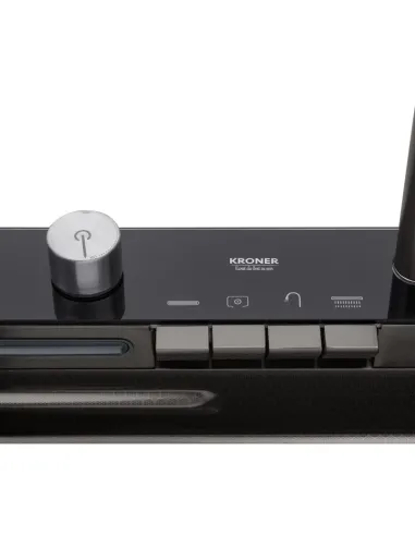 Многофункциональная кухонная мойка Kroner KRP Schwarze - SET7546ARTHM PVD со встроенным смесителем