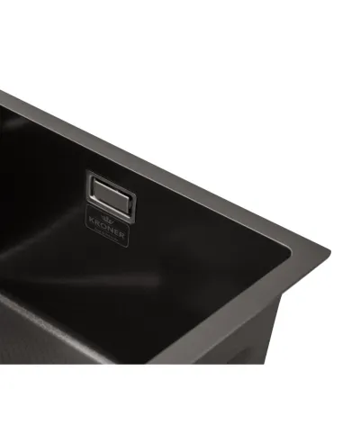 Многофункциональная кухонная мойка Kroner KRP Schwarze - SET7546ARTHM PVD со встроенным смесителем