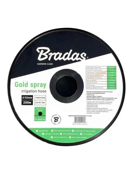 Зрошувальна стрічка Bradas Gold Spray DSTGS403030-102-200, 40 мм, 200 метрів