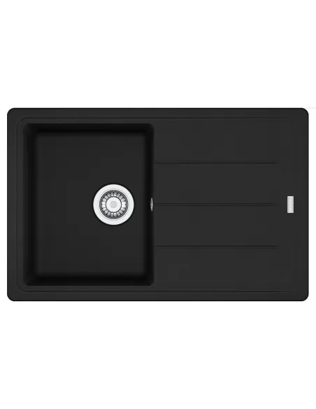 Мойка для кухни прямоугольная Franke Basis BFG 611-78, 780x500x200 мм, каменная, черная купить в Днепре и Киеве - цена от КТУ