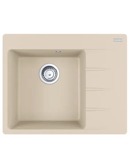 Мойка для кухни прямоугольная Franke Centro CNG 611-62 TL, 620x500x200 мм, каменная, бежевая, крыло справа купить в Днепре и Кие