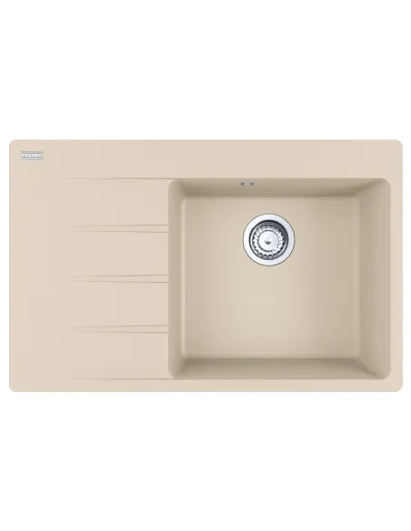 Мойка для кухни прямоугольная Franke Centro CNG 611-78 TL, 780x500x200 мм, каменная, бежевая, крыло слева купить в Днепре и Киев