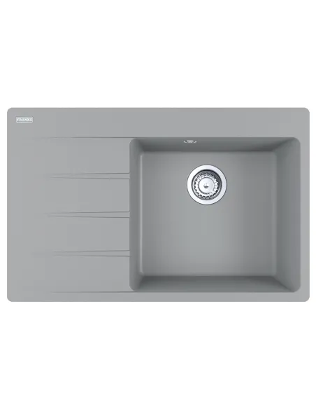 Мойка для кухни прямоугольная Franke Centro CNG 611-78 TL, 780x500x200 мм, каменная, серый камень, крыло слева купить в Днепре и