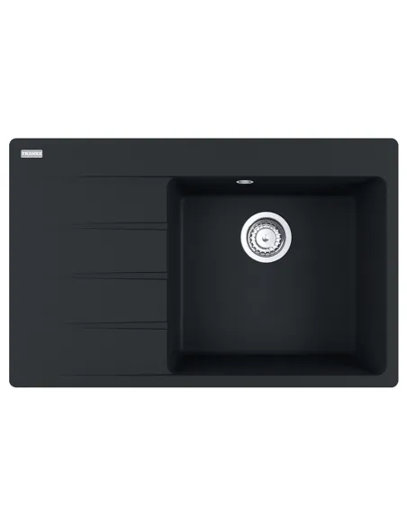 Мойка для кухни прямоугольная Franke Centro CNG 611-78 TL, 780x500x200 мм, каменная, черная, крыло слева купить в Днепре и Киеве Мойка для кухни прямоугольная Franke Centro CNG 611-78 TL, 780x500x200 мм, каменная, черная, крыло слева купить в Днепре и Киеве