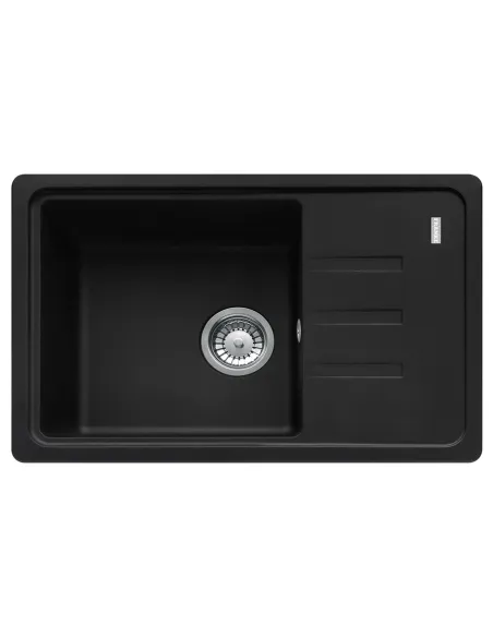 Мийка кухонна кам`яна прямокутна Franke Malta BSG 611-62, 620x435x200 мм, чорна купити у Дніпрі та Києві - ціна від КТУ