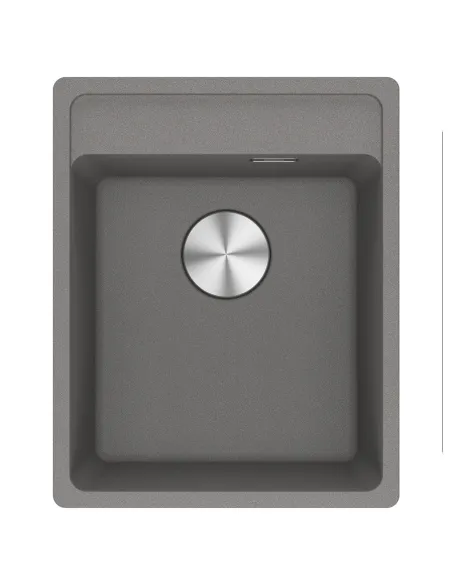 Мийка кухонна кам`яна прямокутна Franke Maris MRG 610-37 TL, 410x510x200 мм, сірий камінь купити у Дніпрі та Києві - ціна від КТ