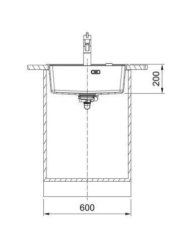 Мойка для кухни прямоугольная Franke Maris MRG 610-52 TL, 560x510x200 мм, каменная, сахара купить в Днепре и Киеве - цена от КТУ