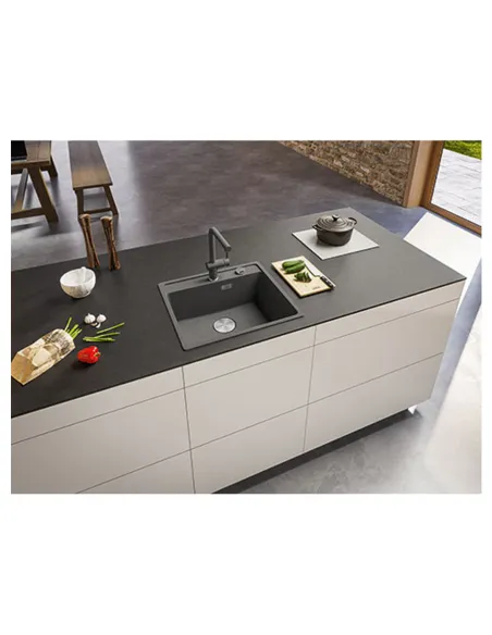 Мойка для кухни прямоугольная Franke Maris MRG 610-52 TL, 560x510x200 мм, каменная, серый камень купить в Днепре и Киеве - цена 