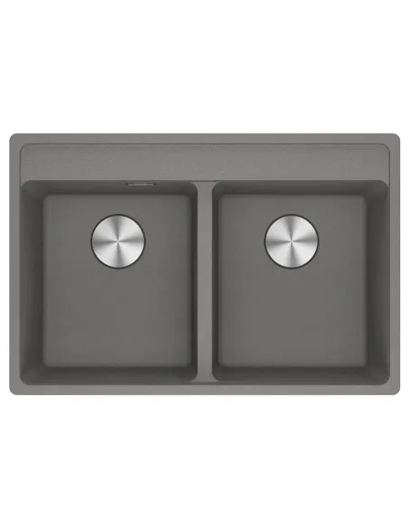 Мойка для кухни прямоугольная Franke Maris MRG 620 TL, 760x510x200 мм, каменная, серый камень купить в Днепре и Киеве - цена от 