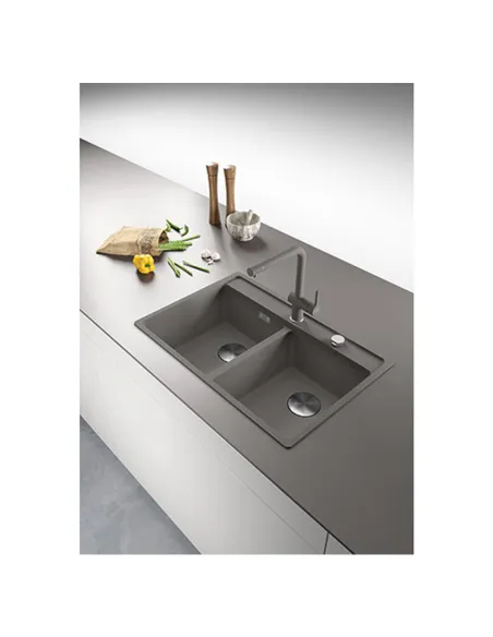 Мойка для кухни прямоугольная Franke Maris MRG 620 TL, 760x510x200 мм, каменная, серый камень купить в Днепре и Киеве - цена от 